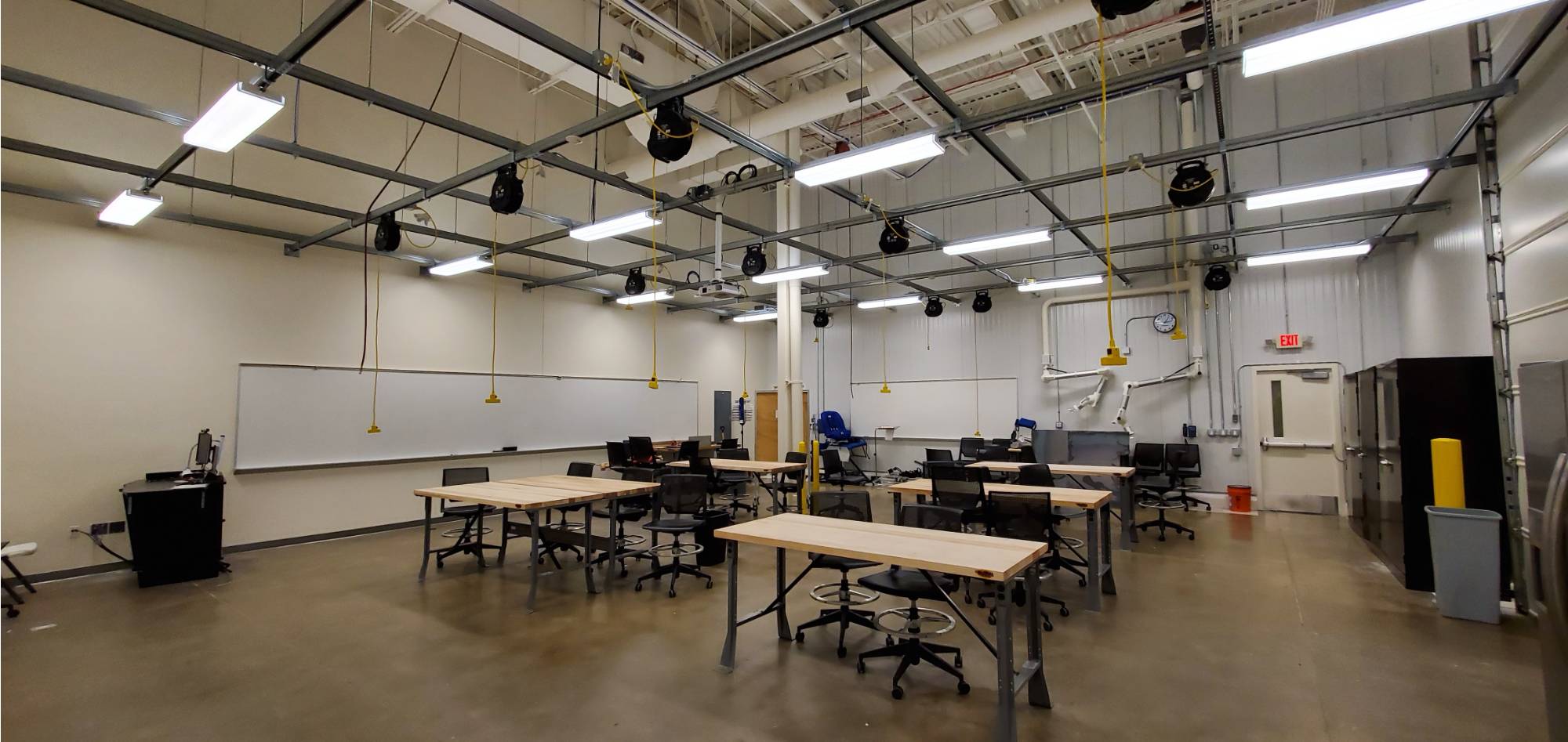 overall view of the product design studio